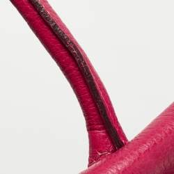 Pre Owned Mulberry Pink/Purple Ombre Leather Bayswater Satchel