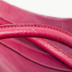 Pre Owned Mulberry Pink/Purple Ombre Leather Bayswater Satchel