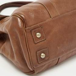 Mulberry Brown Leather Bayswater Satchel