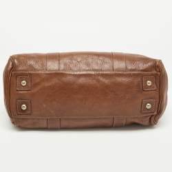 Mulberry Brown Leather Bayswater Satchel