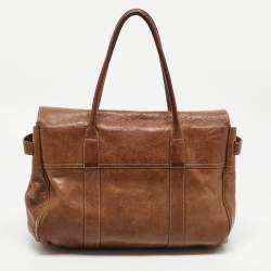 Mulberry Brown Leather Bayswater Satchel