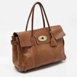 Mulberry Brown Leather Bayswater Satchel