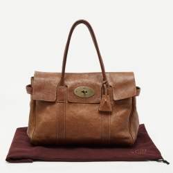 Mulberry Brown Leather Bayswater Satchel