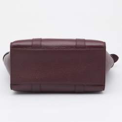Mulberry Oxbood Grained Leather Small Zipped Bayswater Tote