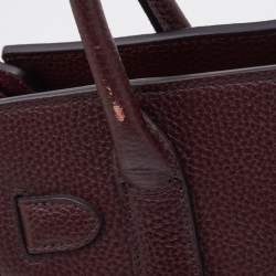 Mulberry Oxbood Grained Leather Small Zipped Bayswater Tote