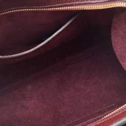 Mulberry Oxbood Grained Leather Small Zipped Bayswater Tote