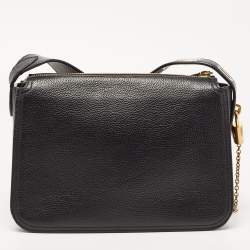 Mulberry Black Leather Billie Crossbody Bag 