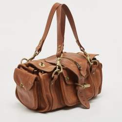 Mulberry Brown Leather Emmy Darwin Satchel