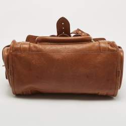 Mulberry Brown Leather Emmy Darwin Satchel