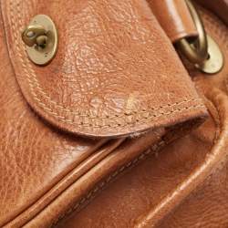 Mulberry Brown Leather Emmy Darwin Satchel