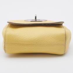 Mulberry Yellow Leather Mini Lily Shoulder Bag