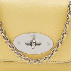 Mulberry Yellow Leather Mini Lily Shoulder Bag