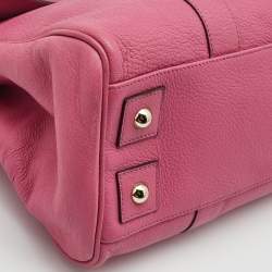 Pre Owned Mulberry Pink Leather Bayswater Satchel