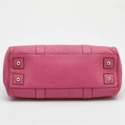 Pre Owned Mulberry Pink Leather Bayswater Satchel