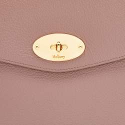 Pre Owned Mulberry Old Rose Leather Darley Cosmetic Pouch