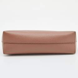 Pre Owned Mulberry Old Rose Leather Darley Cosmetic Pouch