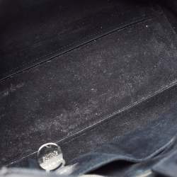 Pre Owned Mulberry Black Leather Willow Tote