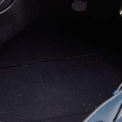 Pre Owned Mulberry Dark Blue Leather Bayswater Satchel