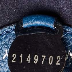 Pre Owned Mulberry Dark Blue Leather Bayswater Satchel