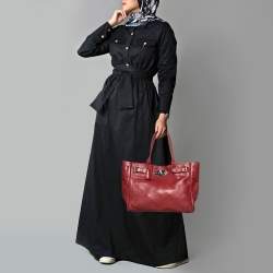Mulberry Red Leather Bayswater Tote