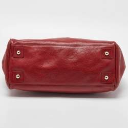 Mulberry Red Leather Bayswater Tote