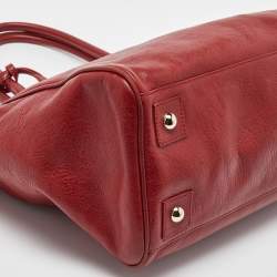 Mulberry Red Leather Bayswater Tote