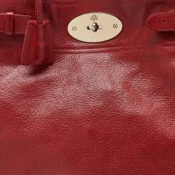 Mulberry Red Leather Bayswater Tote