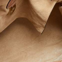 Pre Owned Mulberry Beige Leather Teddy Alexa Satchel