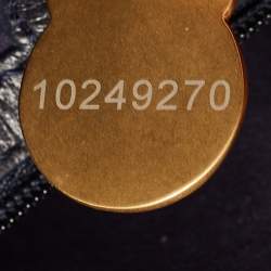 Pre Owned Mulberry Navy Blue/Denim and Leather Delphie Duo Flap Shoulder Bag