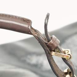 Mulberry Dark Grey Patent and Leather Neely Tote