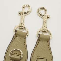 Pre Owned Mulberry Olive Green Leather Mini Bayswater Satchel