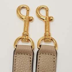 Pre Owned Mulberry Beige Grained Leather Bayswater Satchel