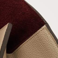 Pre Owned Mulberry Beige Grained Leather Bayswater Satchel