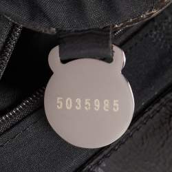 Pre Owned Mulberry Brown/Black Textured Suede and Leather Oversized Alexa Bag