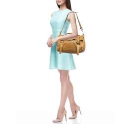Mulberry Tan Glossy Leather Alexa Bag