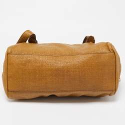 Mulberry Tan Glossy Leather Alexa Bag