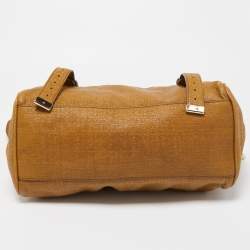 Mulberry Tan Glossy Leather Alexa Bag