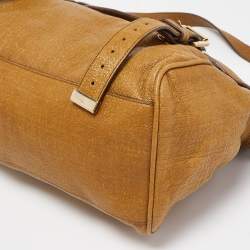 Mulberry Tan Glossy Leather Alexa Bag