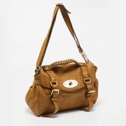 Mulberry Tan Glossy Leather Alexa Bag