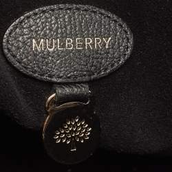 Mulberry Black Leather Medium Lily Shoulder Bag