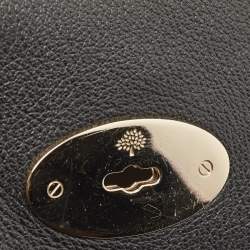 Mulberry Black Leather Medium Lily Shoulder Bag