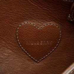 Pre Owned Mulberry Brown Leather Cara Delevingne Backpack