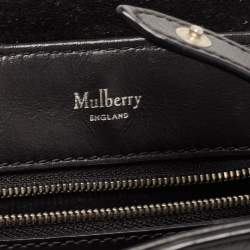 Pre Owned Mulberry Black Quilted Leather Mini Bayswater Backpack