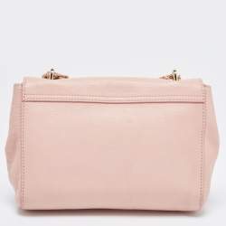 Mulberry Pink Leather Small Lily Shoulder Bag