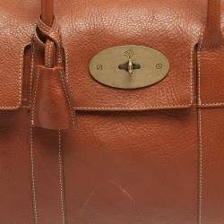 Pre Owned Mulberry Brown Leather Bayswater Satchel