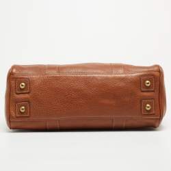 Pre Owned Mulberry Brown Leather Bayswater Satchel