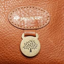 Pre Owned Mulberry Brown Leather Bayswater Satchel