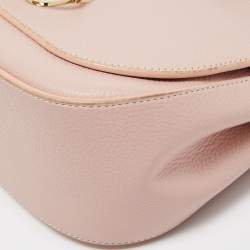 Pre Owned Mulberry Pink Leather Amberley Shoulder Bag
