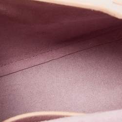 Pre Owned Mulberry Pink Leather Amberley Shoulder Bag