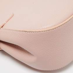 Pre Owned Mulberry Pink Leather Amberley Shoulder Bag